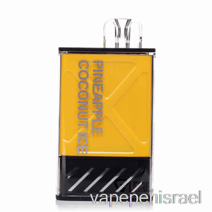 חד פעמי Vape Israel Instabar Ultra 12000 אננס קוקוס קרח חד פעמי